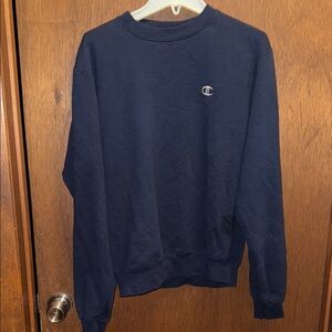Champion Men's Classic Navy Crewneck Sweater